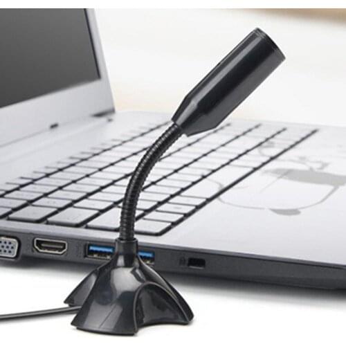 Home studio portable USB omnidirectional computer laptop desktop microphone voice chat device