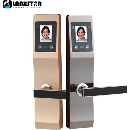 LANXSTAR Face Recognition Palm Prints Intelligent Lock Apartment Home Anti-theft Security Door Electronic Password Smart Lock