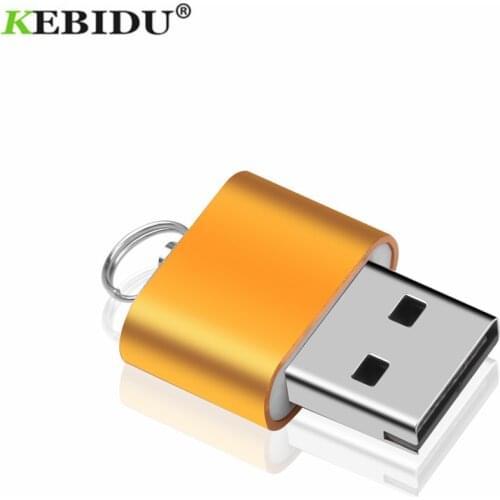 KEBIDU High speed USB 2.0 Interface Micro SD TF T-Flash Memory Card Reader Adapter Portable USB Memory Card Reader Lightweight