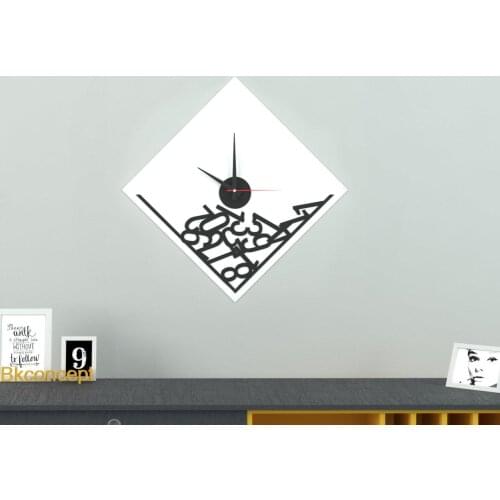 Matteo Wall clock walnut Decoration Living Room Wall Decor Home Living Room Decoration