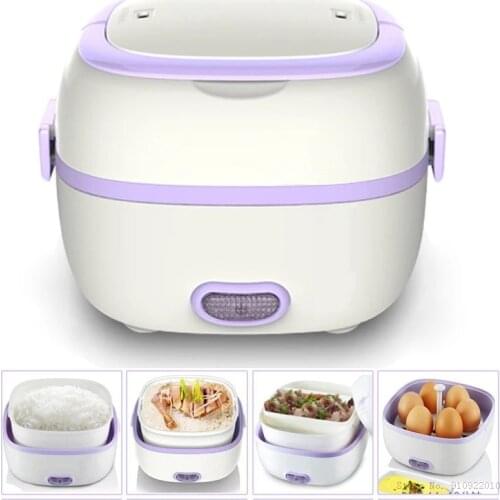 Multifunction Electric Cooking Machine Double Layer Available Hot Pot Multi Electric Rice Cooker Meal Thermal Heating Lunch Box