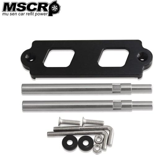 Battery Tie Down kit Hold Down Rods Tray Hooks Kit For Honda Civic CRX S2000 Acura Integra RSX