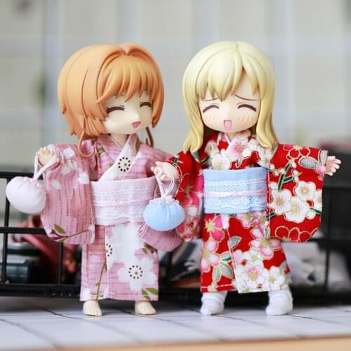Ob11 old style GSC clay body9 Molly / BJD ymy plain kimono suit