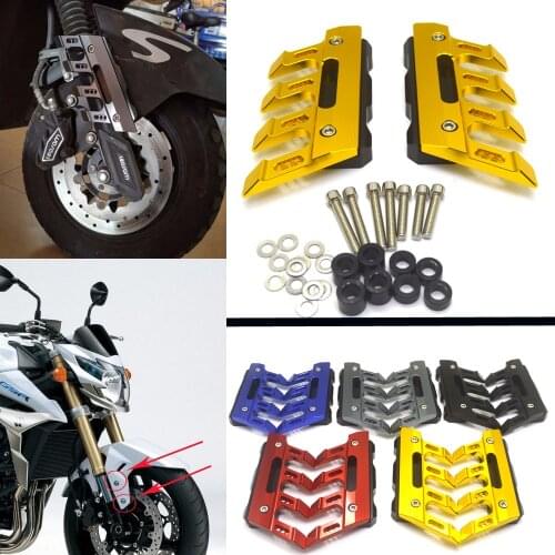 Front shock absorber fender protection cover For Kawasaki ZX25R ZX-25R Z250SL Z1000 Z800 Z900 Z750 Z650Motorcycle Accessories