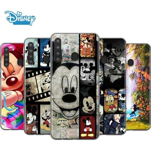 Disney Mickey mouse cool For Samsung A90 A80 A70 A70S A60 A50 A40S A30 A20 A10S A10E A10 A2 Core Transparent Phone Case