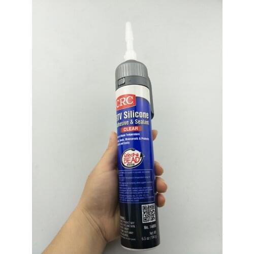 1pcs US CRC14055 Transparent RTV Silicone Sealant Sealant Sealant Glue Protection Waterproof Adhesive
