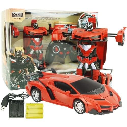 RC Cars Deformation Remote Control Robot King Kong Car Toys Gift for Boys Children Chargable