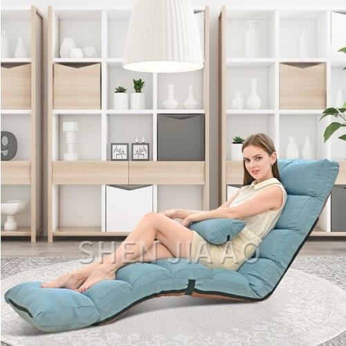 Lazy Folding Sofa Living Room Recliner Multi-function Folding Seat Modern Minimalist Colorful Folding Adjustable Sofa 1PC