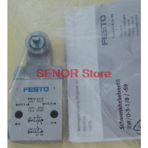 Brand new original roller lever valve RW/O-3-1/8 4937