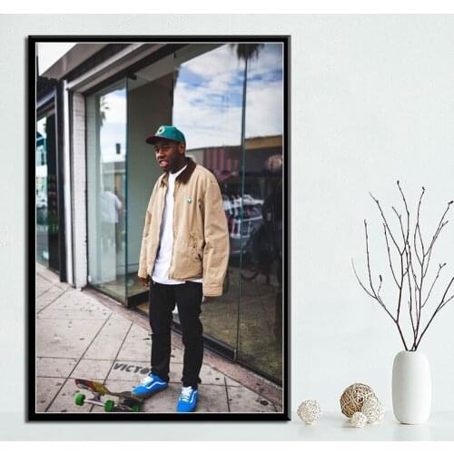 Tyler the Creator Flower Boy Hip Hop Rap Music Rapper Star Art Canvas Painting Poster Wall Home Decor