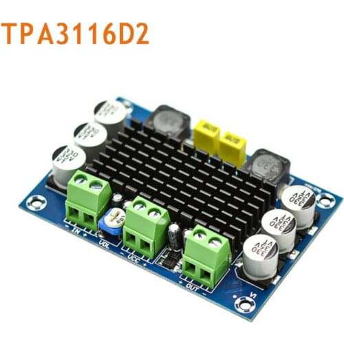 XH-M542 mono 100W digital power amplifier board TPA3116D2 12-26V Amplificador DIY High Power Digital Audio Power Amplifier Board