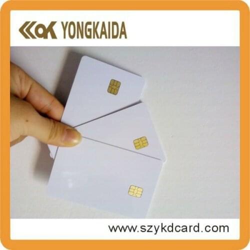 Yongkaida Fu dan Factory Wholesale 1000 pcs/lot PVC Printed Card ISO 7816 Read-write 64K customized Smart IC Card