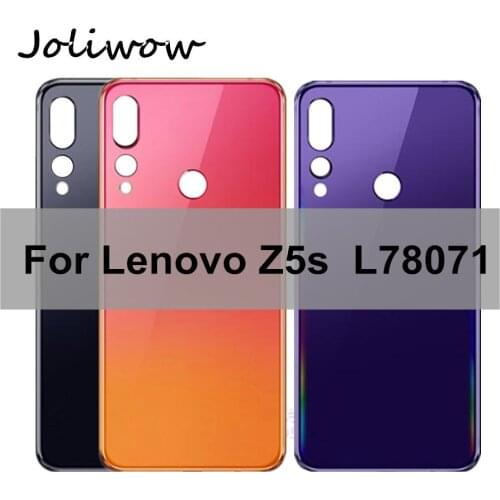 Back Housing For Lenovo Z5s L78071 Battery Cover Case Rear Door Replacement Parts for Lenovo Z5s Battery Door Housing