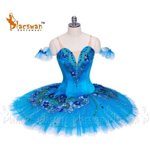 Blue Bird Variation Princess Florina Sleeping Beauty Costume Child BT698 Pas de Deux Professional Prima Ballerina Costume Tutu