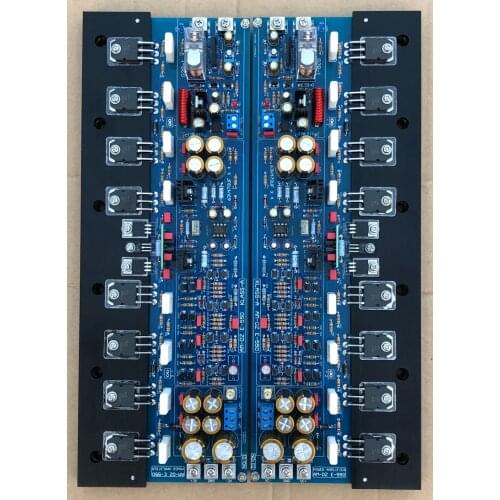 1 pair of Accuphase E550 FET/Class A E405 pure post-stage HiFi audio power amplifier 2.0 channel 80W*2 board