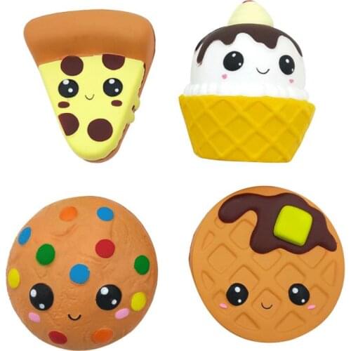 1pc New Children Soft Simulation Antistress Jumbo Toy Kawaii Squeeze Animal Slow Rebound Stress Relief Toy For Kids Adults Gift