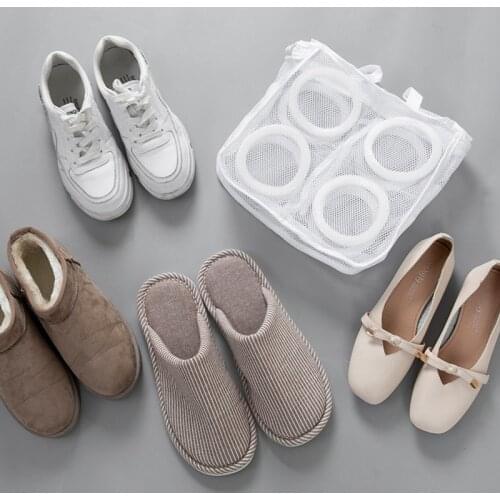 Wash The Shoe Bag Shoes Laundry Portable Lingerie Mesh Organizer 1pc Has A Zip Household Washing Bags Shoe Hanging Bag