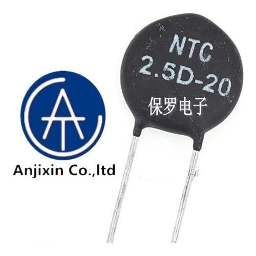 10pcs 100% orginal and new thermistor 2.5D-20 negative temperature thermistor NTC2.5D-20 real stock
