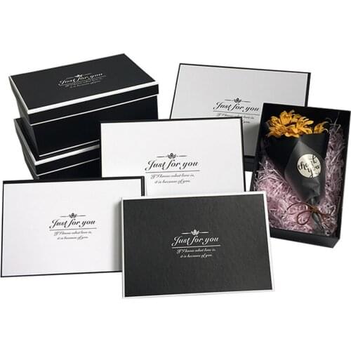 3pcs/set Rectangle flowrist packing flower gift box,weddiing party decoration box christmas gift packing box Valentines day box