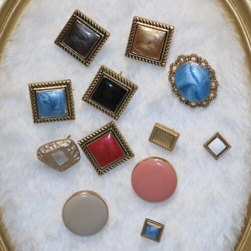 5PCS DIY Coat Golden Silvery Classic For Jeans Popular Clothing Accessories High Quality Button