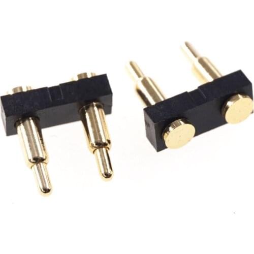 5 pcs Spring loaded Header 2 Pin 4.0 Grid 7.0 mm Height SMT PCB Straight Male Contact Pogo pin Probe Connector