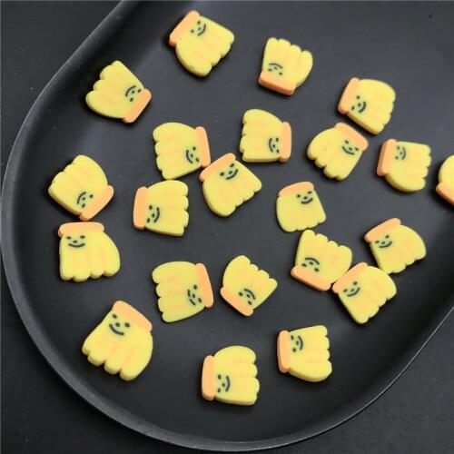 50g Banana Polymer Clay Sprinkle For Kids Diy ,Soft Clay For Craft Clay/Nail Art /Scrapbook Decoration DIY,Craft Filler