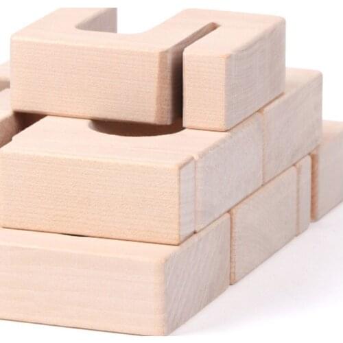 Wooden 1-10 Number Building Blocks Digital Puzzle Kid Early Educational Learning GXMB