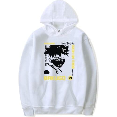Childrens Hoodies New Anime My Hero Academia Hoodie Sweatshirt Boku No Hero Academia Street Long Sleeve Boys/girls Clothes