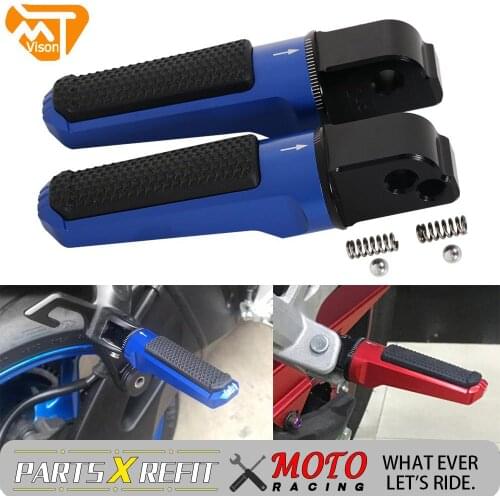 For BMW S1000R S 1000 R 1000R 2014-2020 S1000RR S 1000 RR 1000RR 2009-2019 2018 2017 2016 Foot Pegs Footrests Rear Passenger