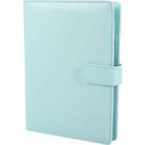 A5 Leather Loose Leaf Refill Notebook Cover Spiral Binder Planner ,Notebook Cover