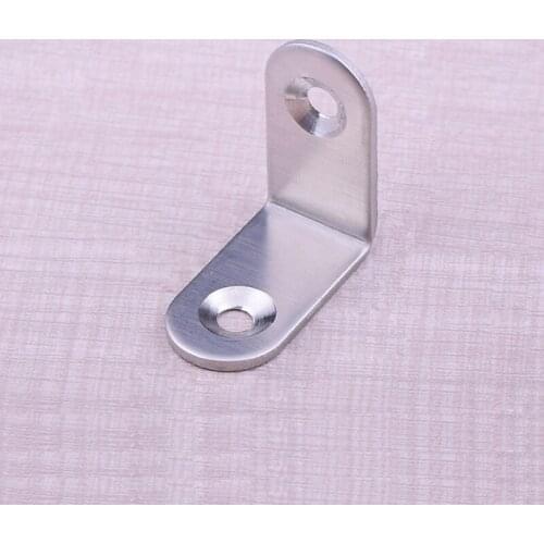 30mm*30mm Stainless Steel Mounting Bracket Decorative Furniture Metal Connecting Brackets for Wood