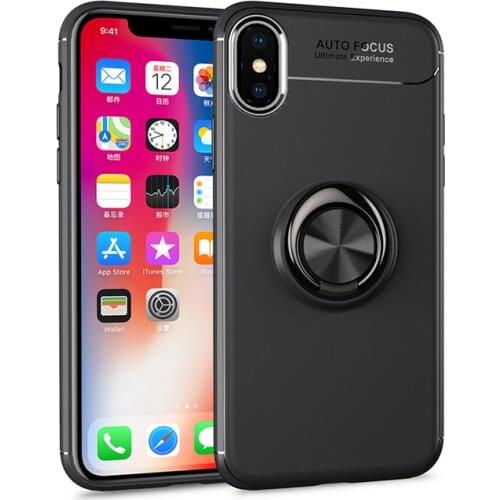 Magnetic Car Holder Case For iPhone 12 Pro 12 mini 11 Pro Max 8 7 6 6s Plus 5 s 5s 5se se 2020 X XR XS Max Ring Silicone Cover
