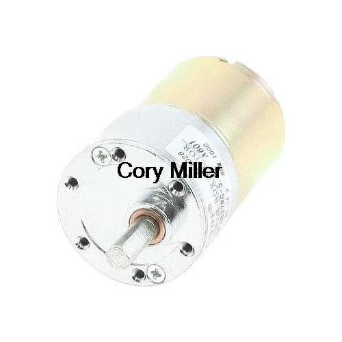 24V DC 1000RPM 1.134kg.cm Torque Magnetic Gear Box Motor 1000RPM