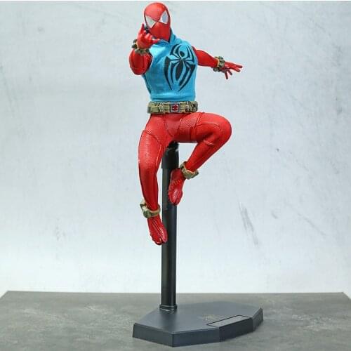 Marvel Spiderman Scarlett Spider Suit 1/6th Scale Collectible Figure Model Toy