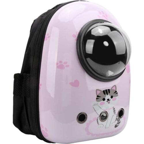 Pet Cat House Cat Cage Portable Waterproof Pet Travel Knapsack Space Capsule Bubble Backpack for Cats and Puppies Pet cat cage
