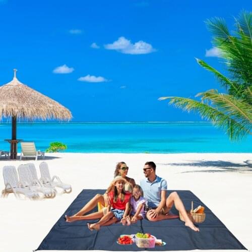 Kalosse 6-8 Person 3*3*M Beach Blanket 210D Waterproof Outdoor Camping Mat Hiking Sleeping Mattres