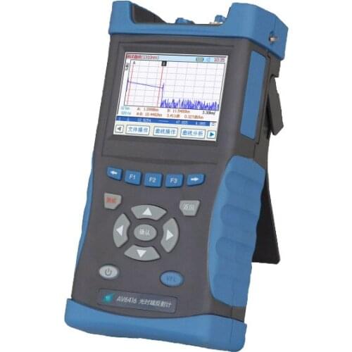 Handheld OTDR Optical Time Domain Reflectometer AV6416 1310/1550nm 28/26dB with VFL Fiber Optic OTDR BY DHL