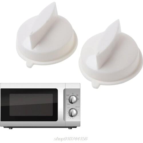 2Pcs Microwave Oven Rotary Knob Timer Plastic Control Switch For Media Universal N30 20 Dropshipping