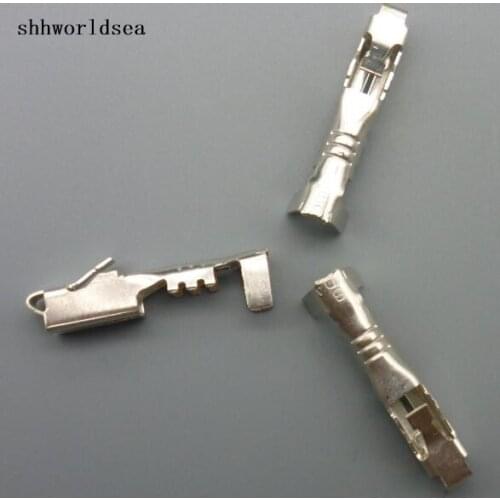 Shhworldsea 200PCS 2.8mm female h11 9005 9005 HB3 HB4 car terminal spade connector