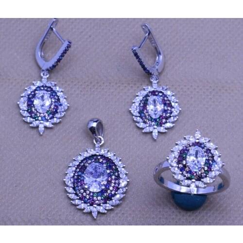 Cp283 Luxury Wedding&Party Jewelry for Women, Fashion cute&sweet AAA CZ fancy stones crystal shinning long drop tassel db