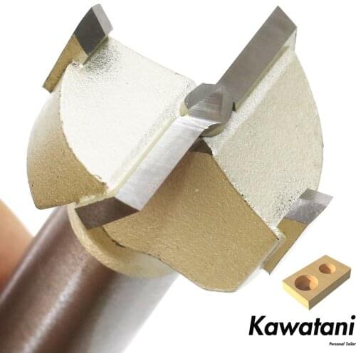 1pcs 15mm-60mm Forstner tips Woodworking tools Hole Saw Cutter Hinge Boring drill bits Round Shank Tungsten Carbide Cutter