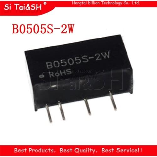 2pcs B0505S-2W DIP-4 DC-DC B0505S 2W SIP-4 B0505S-2WR2