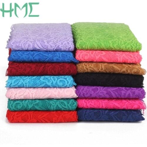 2yards/lot 15cm Width Elastic Lace Ribbon Trim Fabric For DIY Garment Accessories Sewing Trim Wedding Lace Sewing Craft