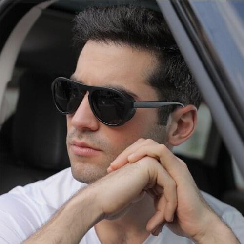 2021Fashion polarized pilot Style Gradient Sunglasses Cool Men Vintage Brand Design Casual drive Sun Glasses Oculos De Sol UV400