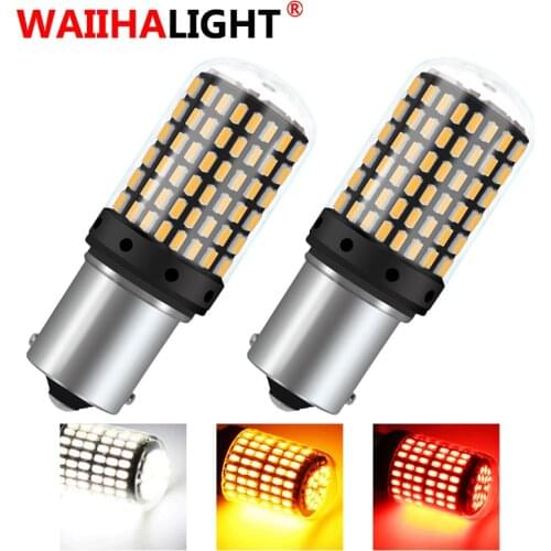 2X Super Bright BA15S P21W 1157 BAY15D P21/5W Canbus Car Led 12V Reversing Light Stop Brake Lamp Auto Turn Signal Bulb White Red