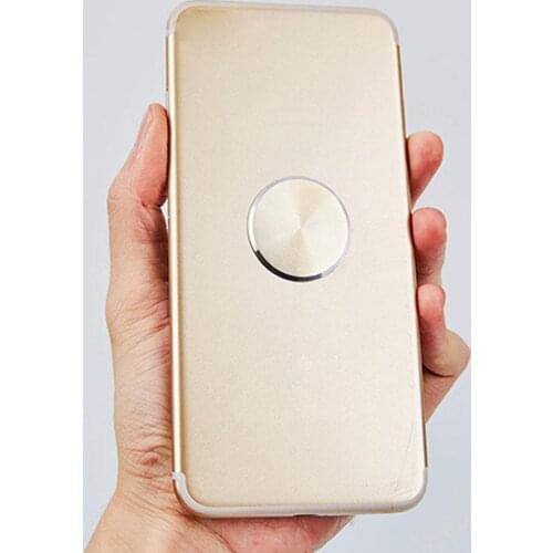 5 Color Adhesive Aluminum Alloy Mounting Kits Stickers Car Magnetic With Magnetic Mount Holder Patch Compatible Universal D J8L2