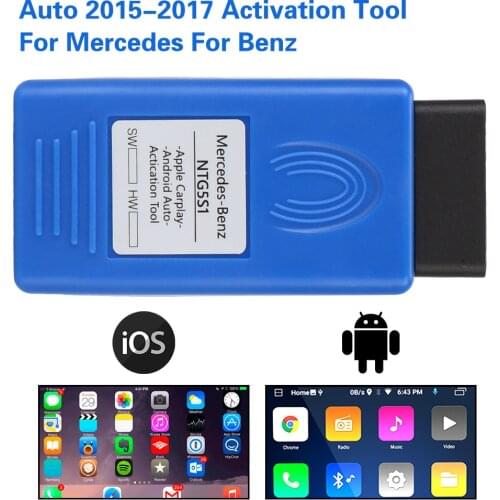 Auto OBD Activator carplay Car Diagnostic Tool For Mercedes For Benz For IOS/Android Car Activation Tool NTG5 S1