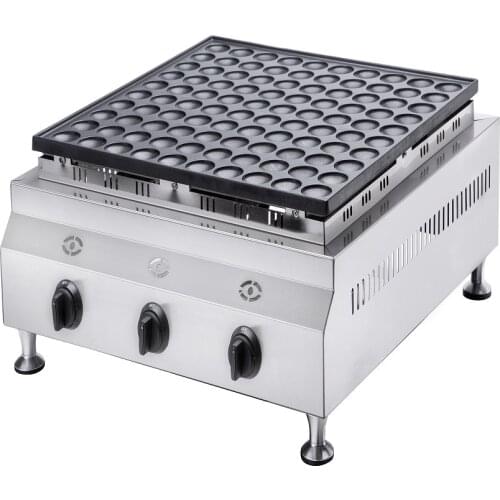 Free shipping cost 2 units/lot LPG Gas type 100 holes Pancake machine /Dorayaki grill