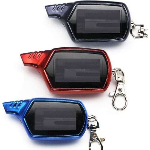 Starline B9 case keychain+TPU Protective cover for russia version starline B9 B6 A91 A61 lcd remote controller B9 keychain cover