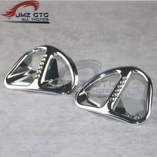 Chrome Motorcycle Front upper plate decorative cover for Honda Goldwing GL1800 2001-2011 Decoration Parts Accessories